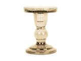 Žvakidė Glass Art medium Sand brown, H11.5 cm
