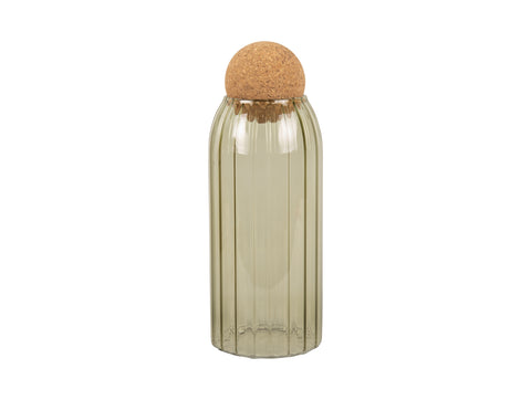 Indas biriems produktams Canister Gem Glass Green Large