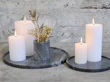 Marmurinis padėklas Morlaix Marble Grey, Ø20 cm