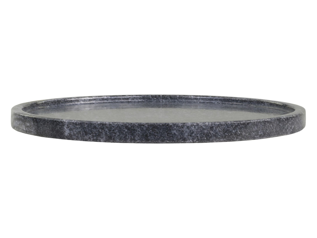 Morlaix Marble Grey marble tray, Ø20 cm