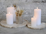 Marmurinis padėklas Morlaix Marble Latte, Ø30 cm