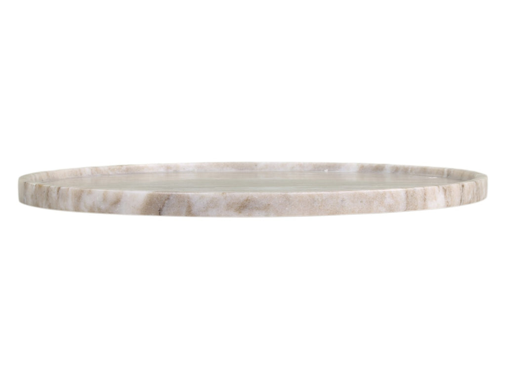 Morlaix Marble Latte marble tray, Ø30 cm
