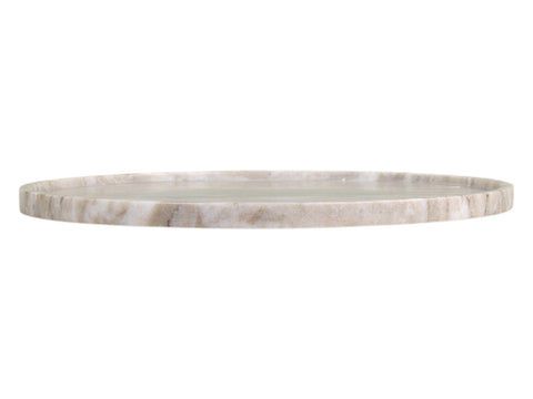 Marmurinis padėklas Morlaix Marble Latte, Ø30 cm