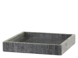 Marmurinis padėklas Morlaix Marble Grey, 30 x 30 cm