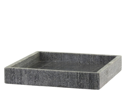 Marmurinis padėklas Morlaix Marble Grey, 30 x 30 cm