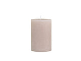 Žvakė Macon Rustic Pillar Dusty Rose, 90 val., H15 cm