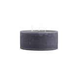 Žvakė Macon Rustic Pillar Coal, 42 val., H7 cm