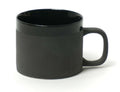Puodelis Mat Cyl Black, 200 ml