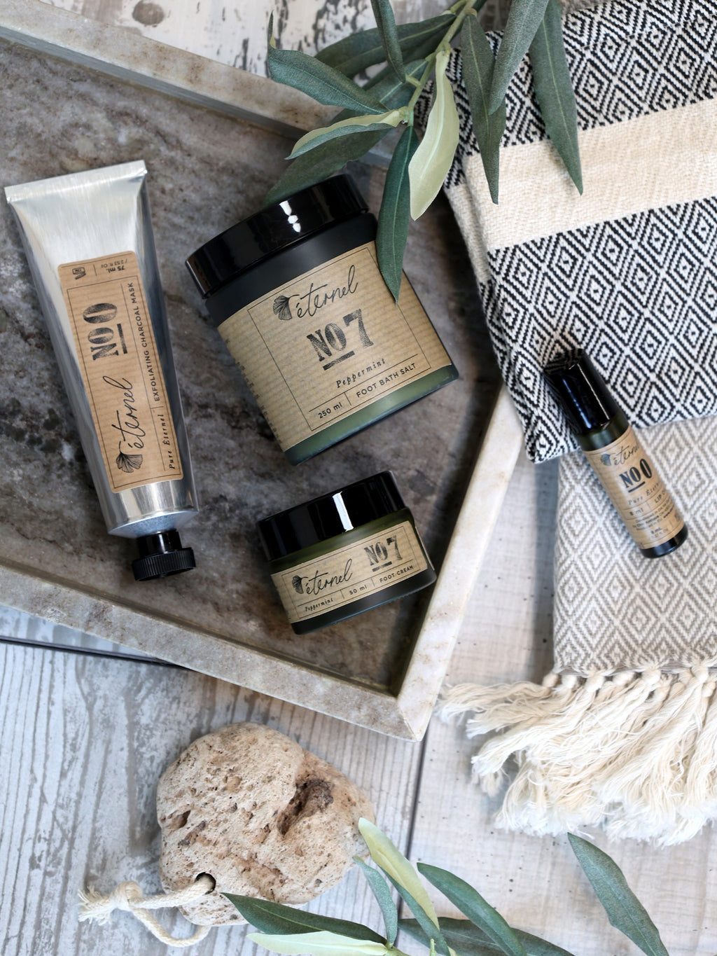 Éternel No.7 Peppermint foot bath salt