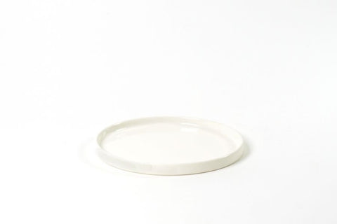 Lėkštutė Glossy Outside Mat Cyl White, 17.5 X 1 cm