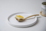 Lėkštutė Glossy Outside Mat Cyl White, 17.5 X 1 cm