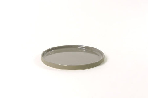 Lėkštutė Glossy Outside Mat Cyl Grey, 17.5 X 1 cm