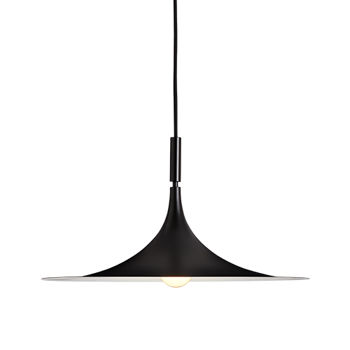 True Black pendant lamp, Ø48 cm