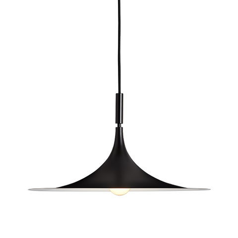 Pakabinamas šviestuvas True Black, Ø48 cm
