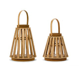 Žibintas Bamboo M, H25 cm