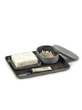 Indas vonios reikmenims Bertrand Lejoly Oval S Dark Grey