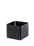 Metal Black Tealight S candle holder, H5 cm
