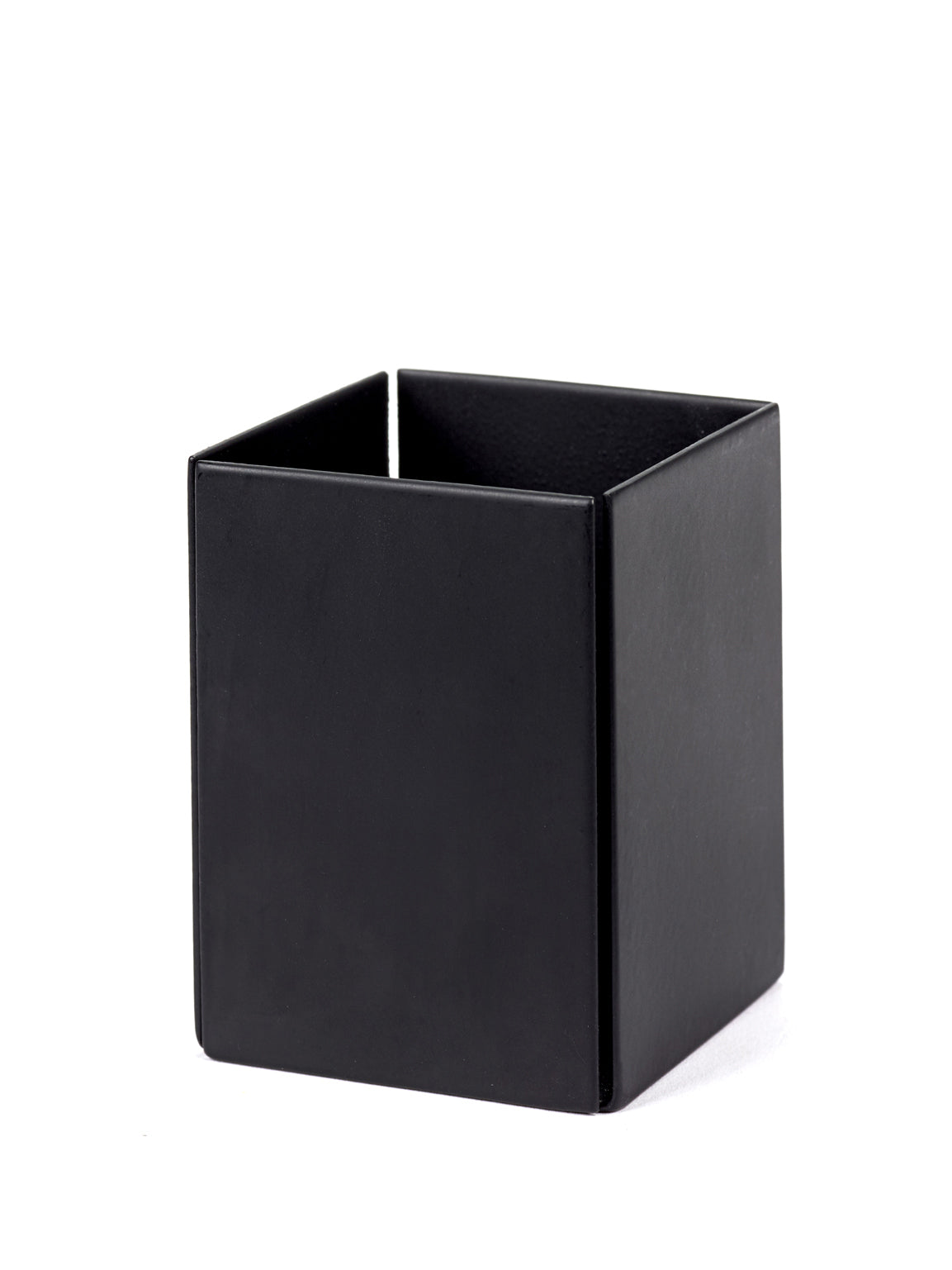 Metal Black Tealight M candle holder, H8 cm