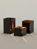 Žvakidė Metal Black Tealight S, H5 cm