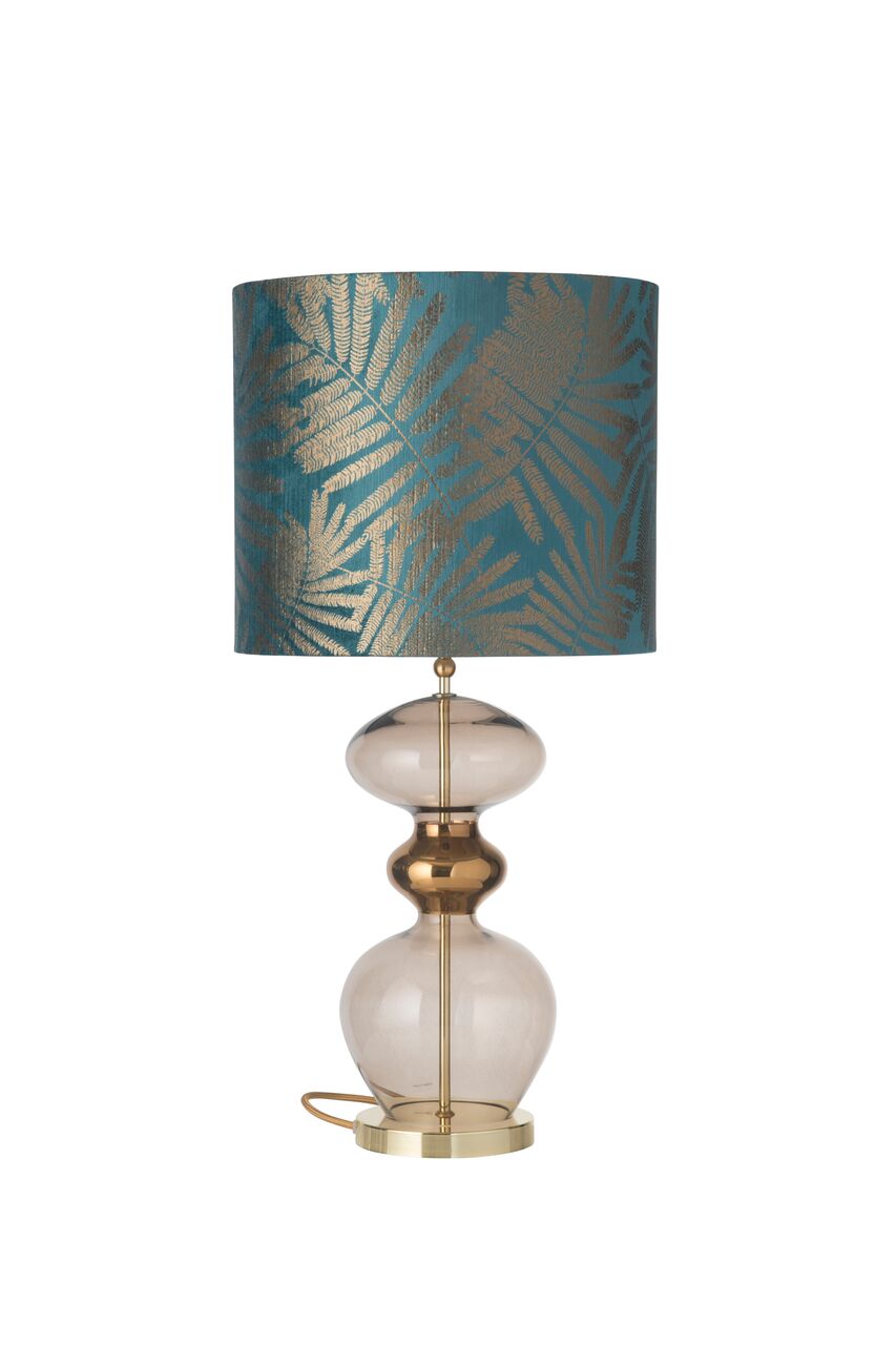 Futura Chestnut Brown table lamp, without shade