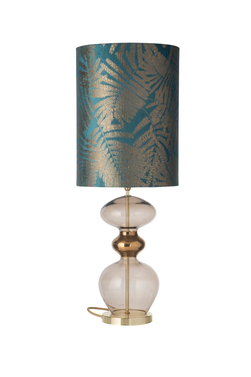 Futura Chestnut Brown table lamp, without shade
