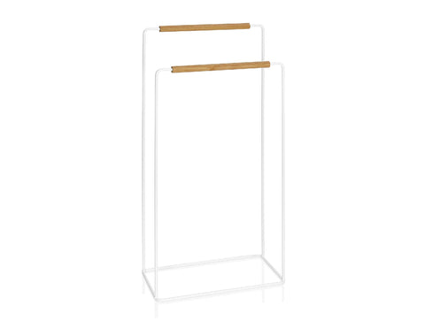 Laikiklis vonios rankšluosčiams Minimalist White