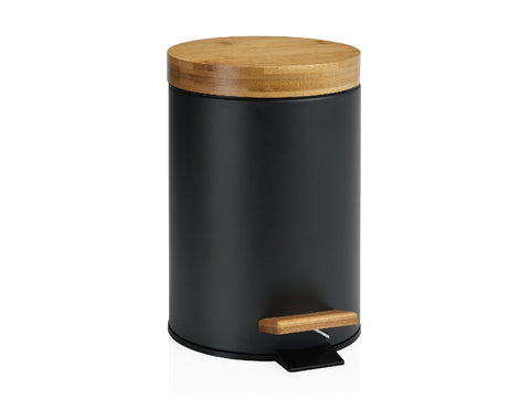 Šiukšlių dėžė Black Bamboo, 3 litrai