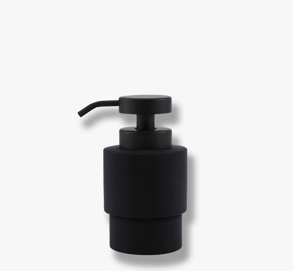 Shades Black soap dispenser