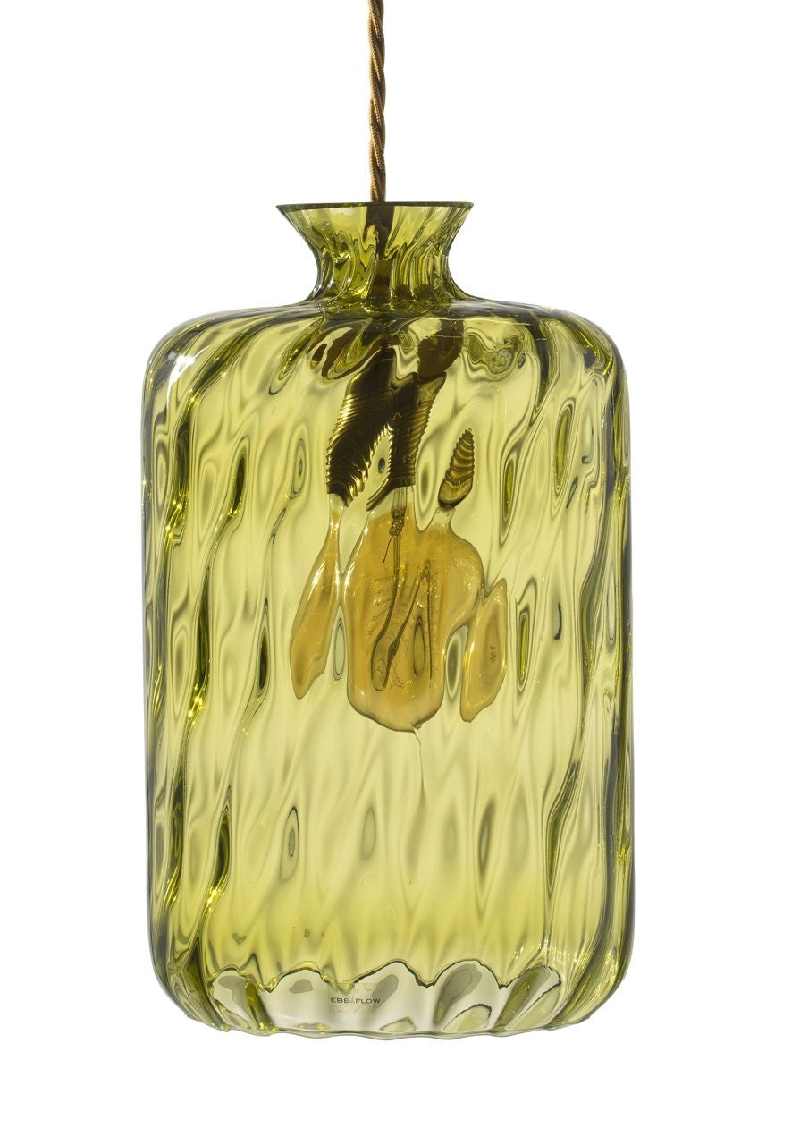 Pillar pendant lamp, Olive