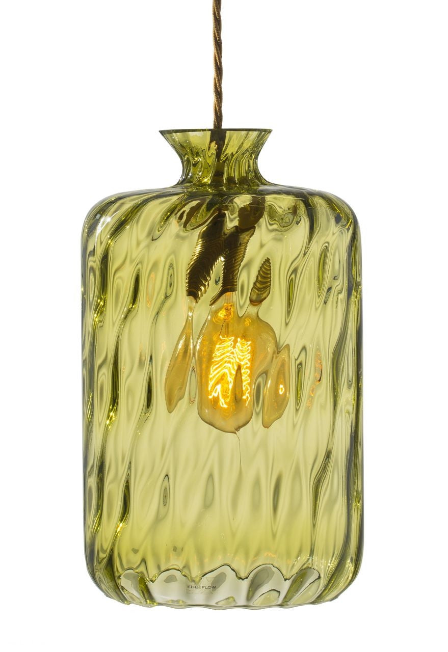 Pillar pendant lamp, Olive