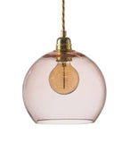 Pakabinamas šviestuvas Rowan Bright Coral Gold, Ø22 cm