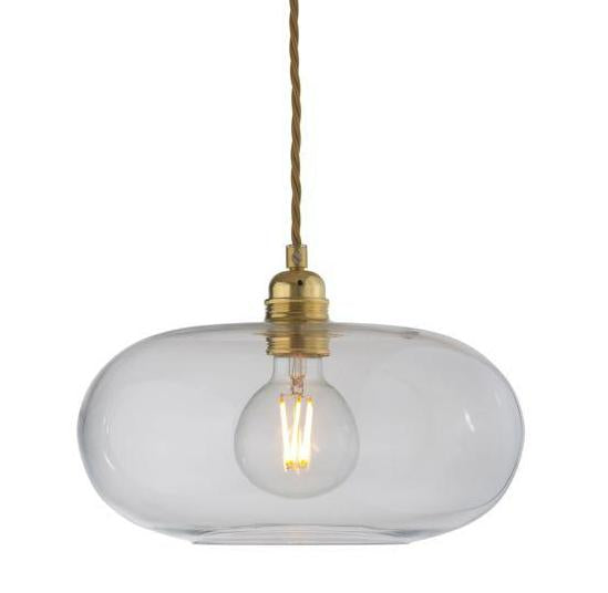 Horizon pendant lamp Ø29 cm, Clear with Gold