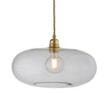 Horizon pendant lamp Ø36 cm, Clear with Gold