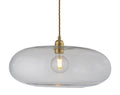 Horizon pendant lamp Ø45 cm, Clear with Gold