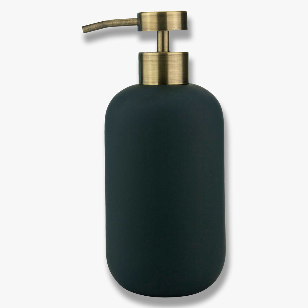 Lotus Tall Anthracite soap dispenser