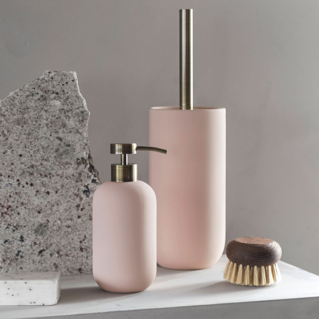 Lotus Powder Rose toothbrush holder