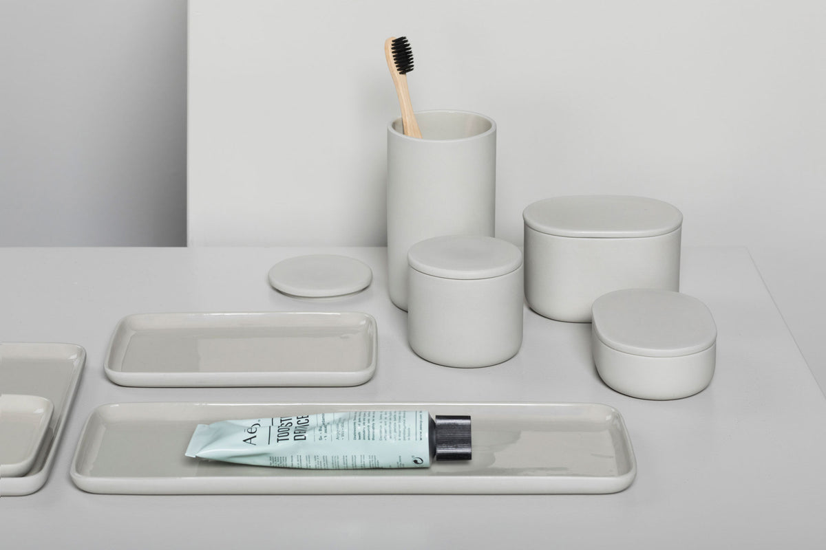 Bertrand Lejoly Beige soap dispenser