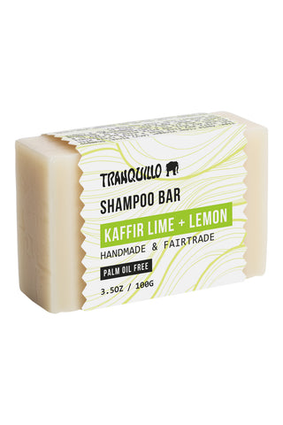 Kietasis šampūnas Kaffir lime + lemon
