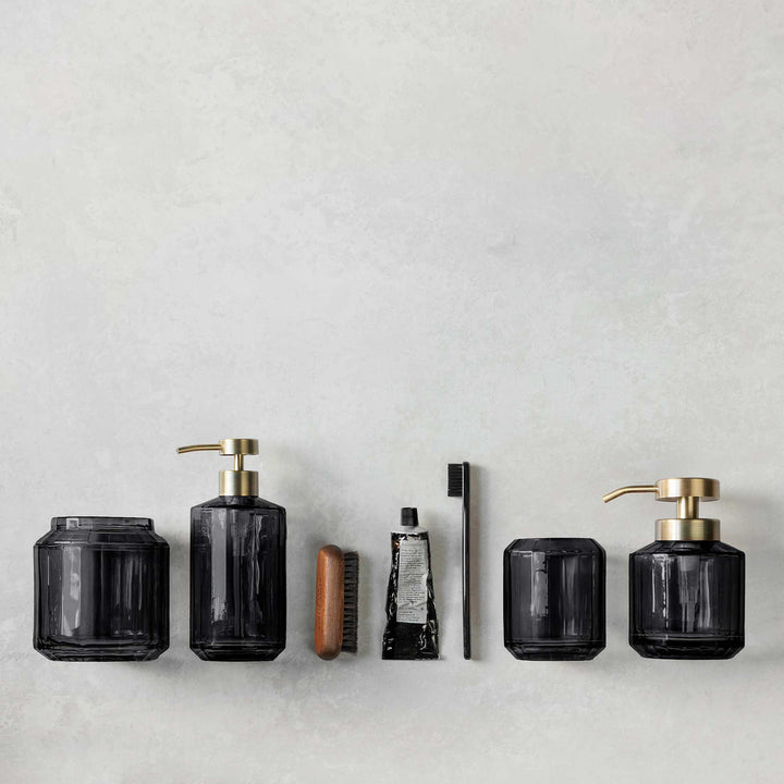 Vision Black toothbrush holder