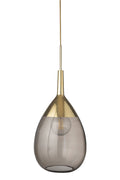 Pakabinamas šviestuvas Lute XL Chestnut Brown / Gold, H70 cm