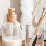 Muilo dozatorius Glass Wood
