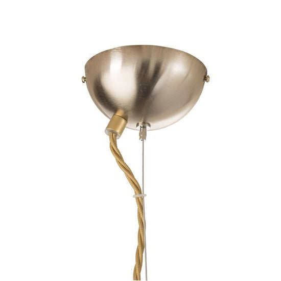 Rowan XL pendant lamp, Bright Coral Gold, Ø39 cm