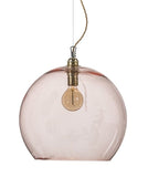 Pakabinamas šviestuvas Rowan XL Bright Coral Gold, Ø39 cm