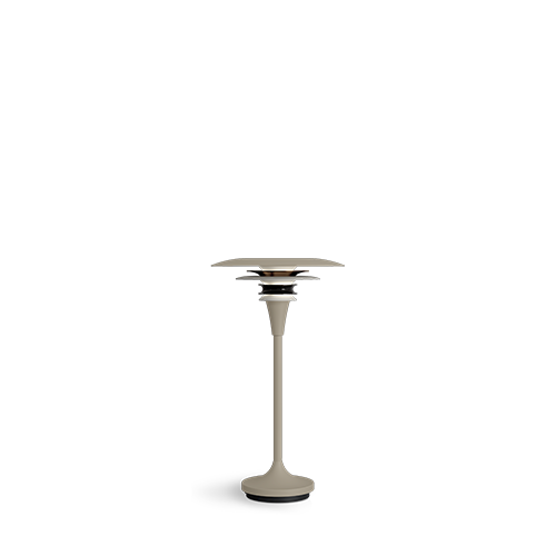 Diablo table lamp, Sand / Bronze, Ø20 x 35 cm