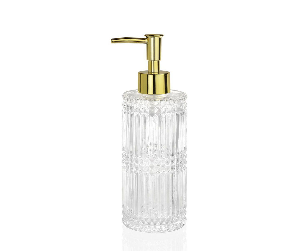 Glass Diamond soap dispenser, Ø7 x 20.5 cm
