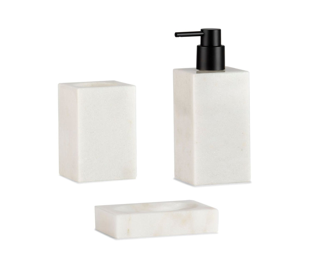 White Marble soap dispenser