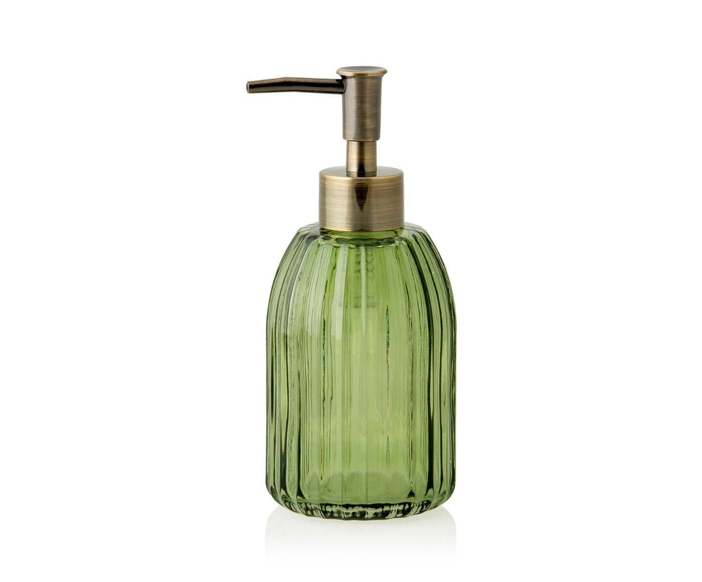 Green soap dispenser