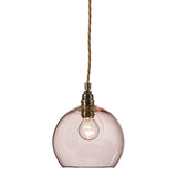 Pakabinamas šviestuvas Rowan Bright Coral Gold, Ø15.5 cm
