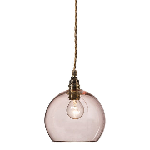 Pakabinamas šviestuvas Rowan Bright Coral Gold, Ø15.5 cm