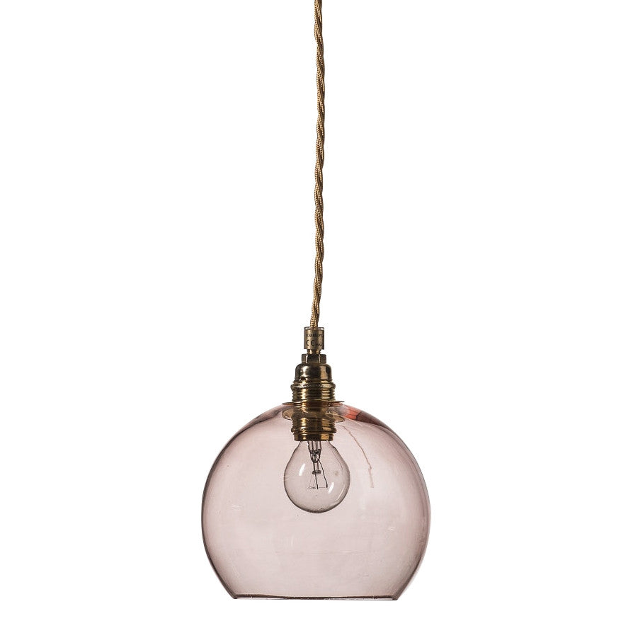 Rowan pendant lamp, Bright Coral Gold, Ø15.5 cm